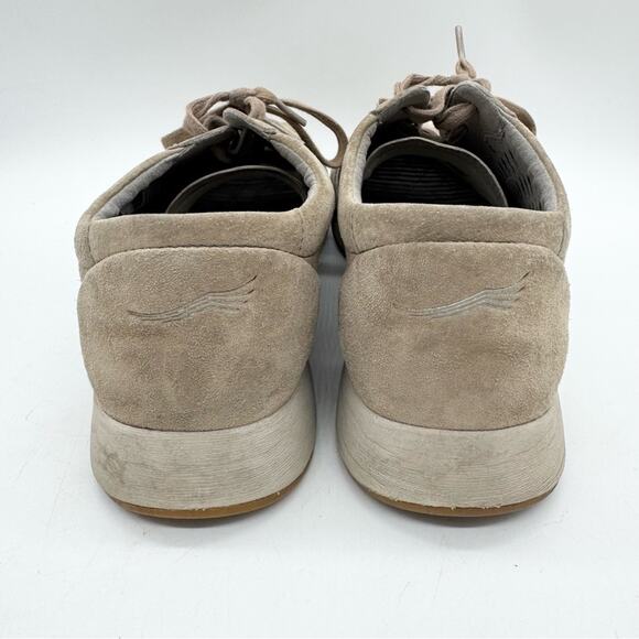 Dansko Women’s Charlie Perforated Suede Lace Up Comfort Sneaker Tan Size 39 - Picture 7 of 12